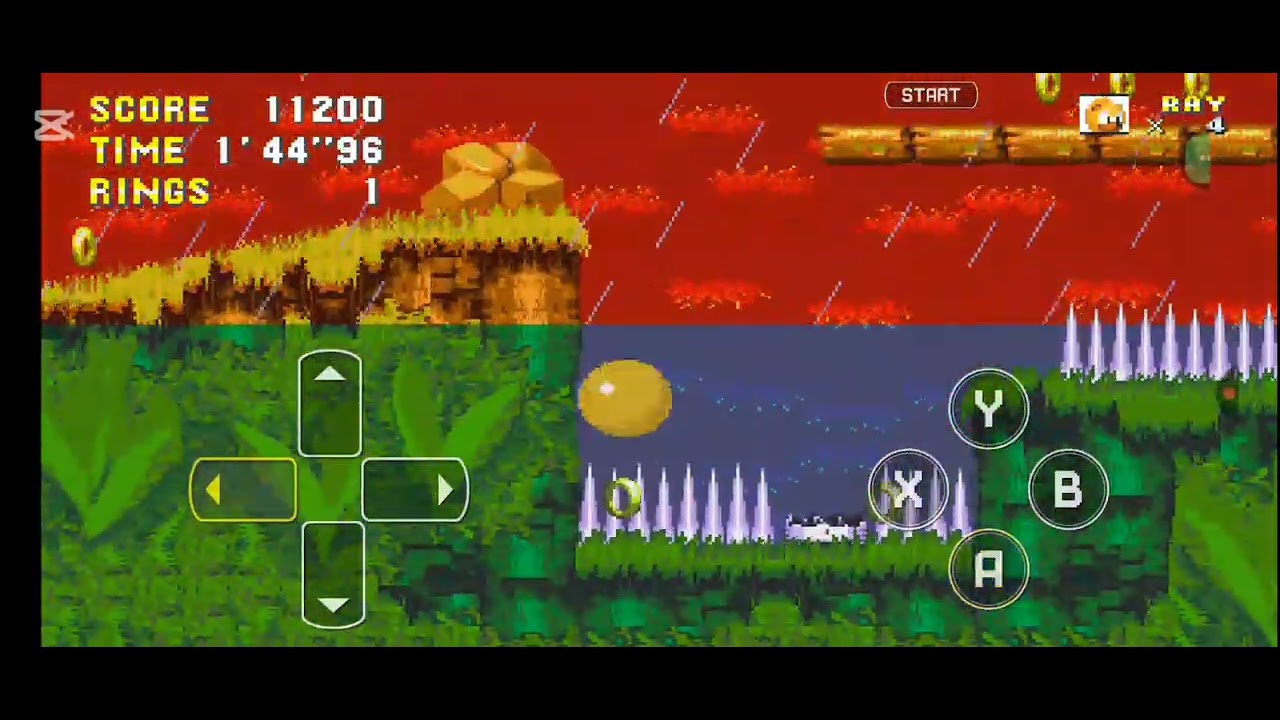 Jugamos Sonic 3 air