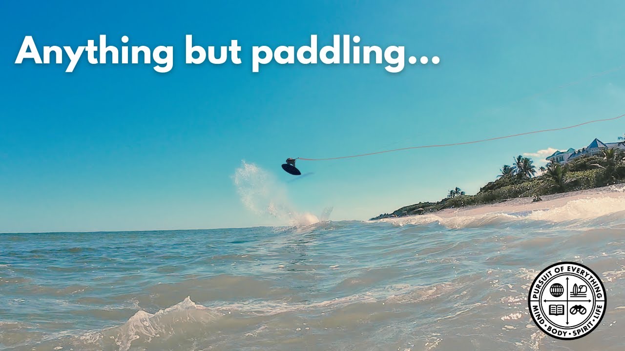 Anything but paddling: (Finding Weird Waves to Surf pt 2)