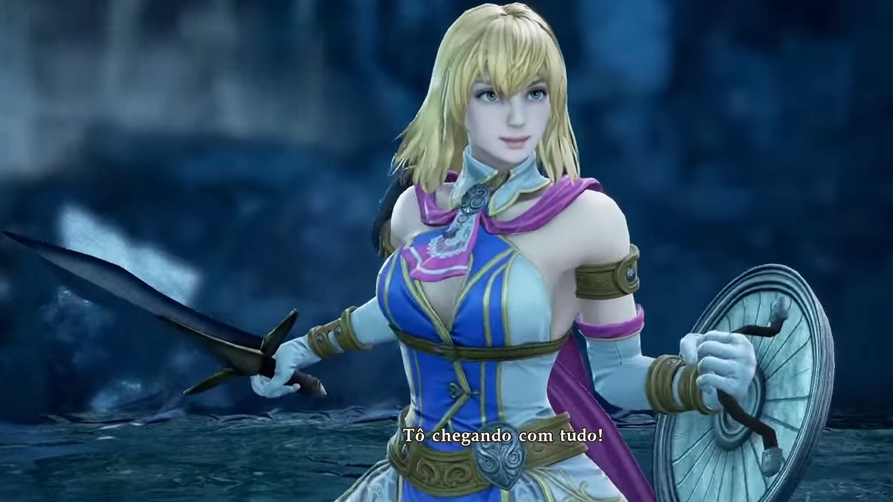 A Coragem da GUERREIRA CASSANDRA contra a Habilidade da ESPADACHIM SETSUKA em SOULCALIBUR VI
