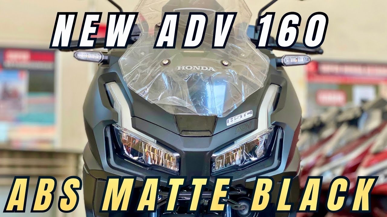 HONDA ADV TERBARU ABS MATTE BLACK 