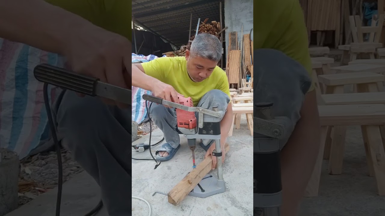 Hand drill to bench drill hand pressure stand high performance practical tools woodworking tools