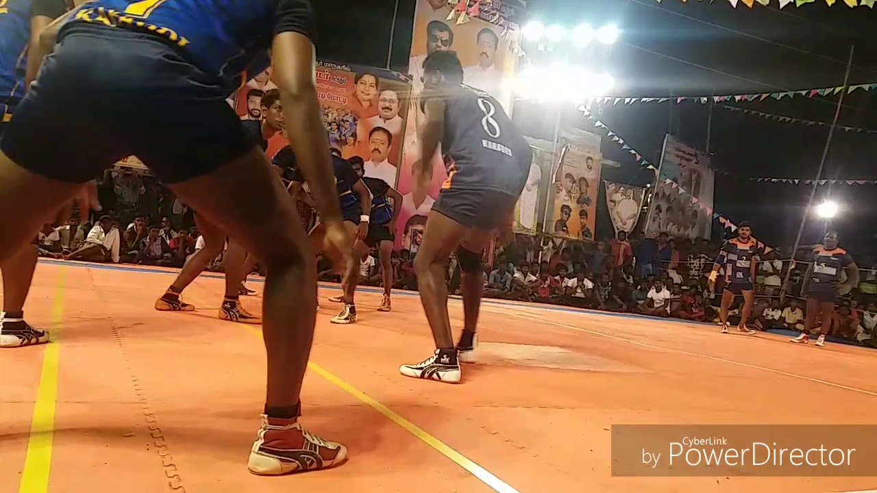 Tisaiyanvilai vs tuticorin muthu nagar kabaddi match