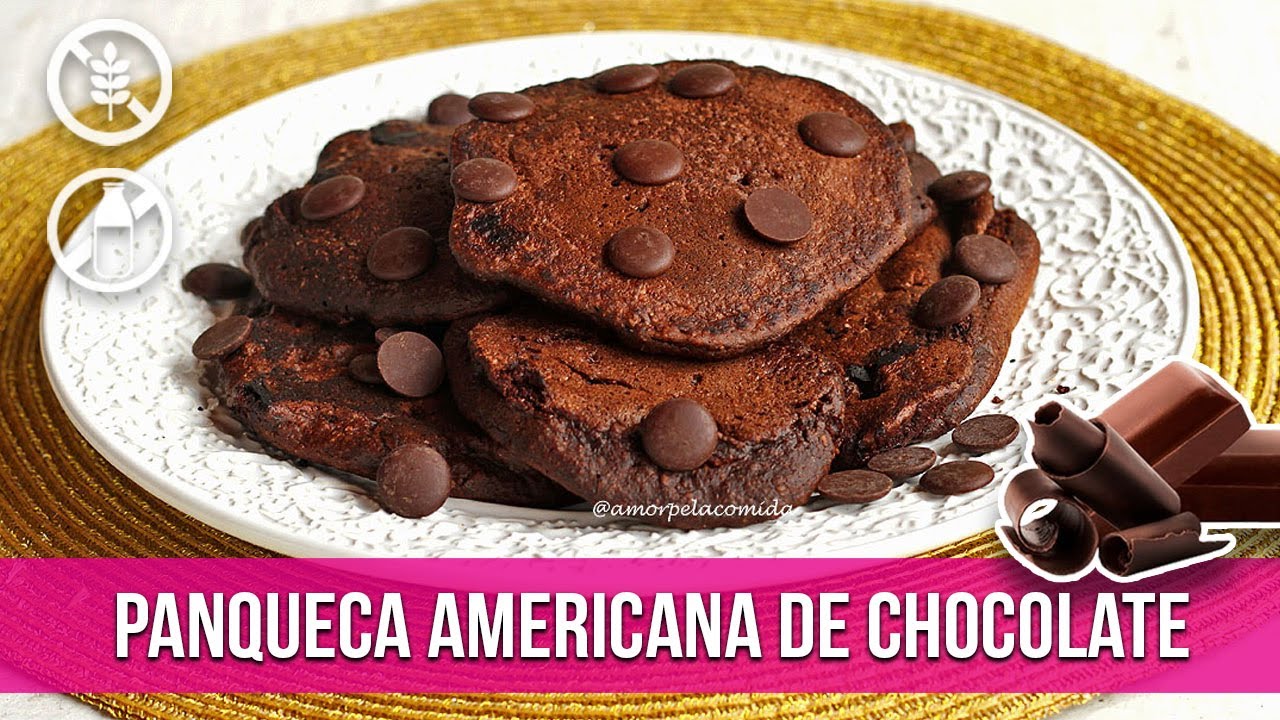 PANQUECA AMERICANA DE CHOCOLATE SEM TRIGO SEM LACTOSE