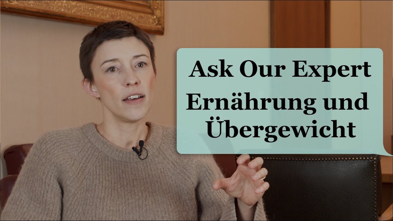 Ask Our Expert – Prof. Dr. Katharina Timper: Ernährung und Adipositas