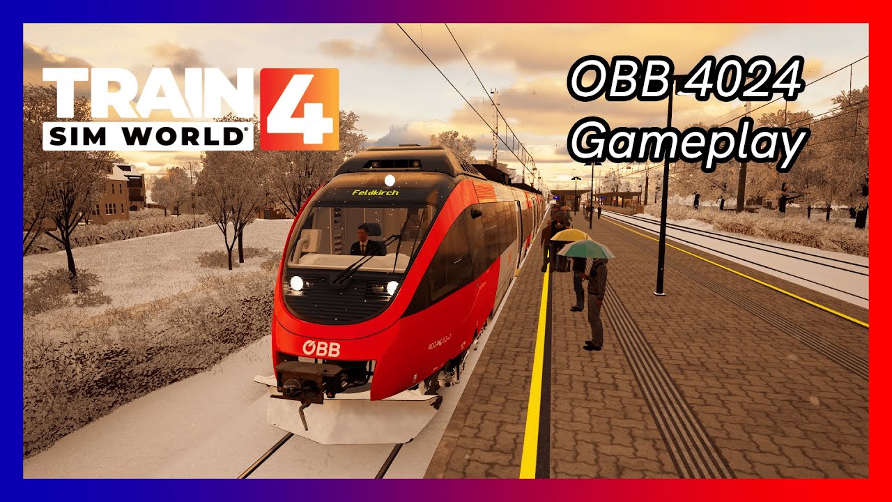 Train sim world 4 - OBB 4024 S-Bahn Voralberg gameplay