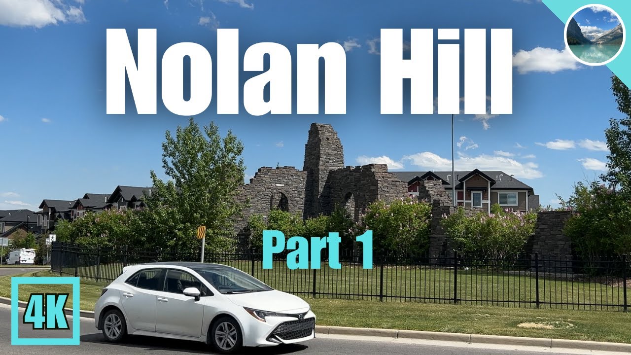 Calgary Neighbourhood Walk 🇨🇦 Nolan Hill Part 1