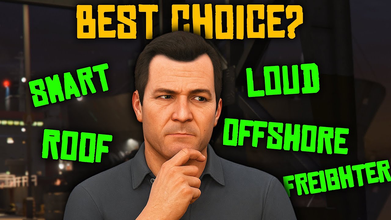 Какой канонический подход к каждому ограблению в GTA V (ограбления с двумя подходами)
