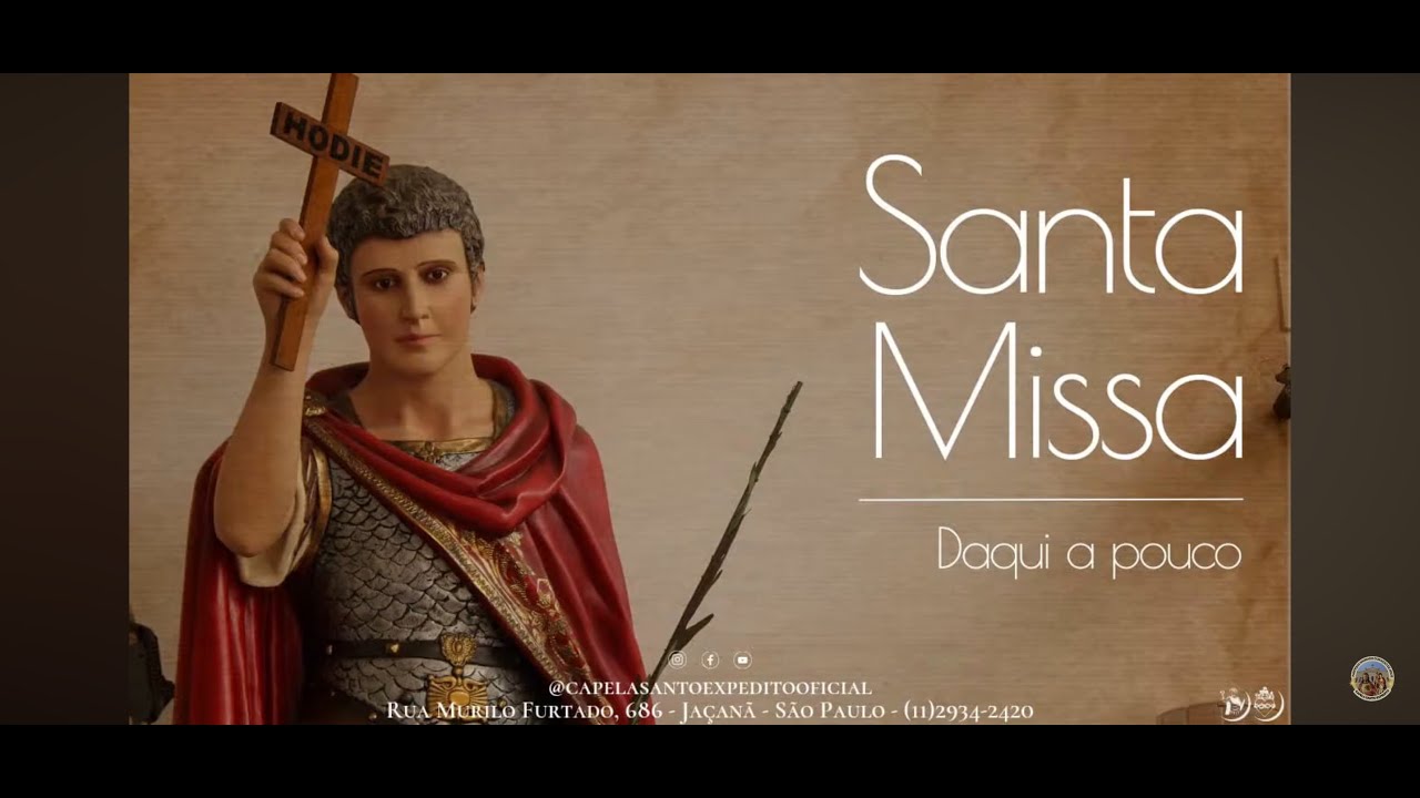 Santa Missa Devocional Sto Expedito | 19/01/2026 20h