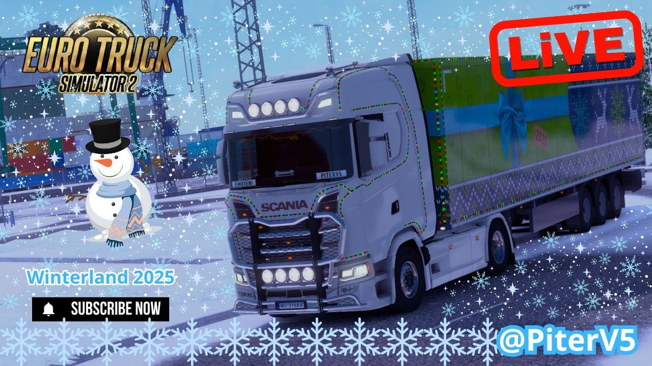 Winterland 2025 ⛄❄️ | #event (1/2) | ETS2 | LiVE