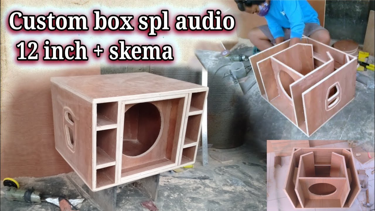 proses pembuatan box spl 12 inch singgel [ custom ]