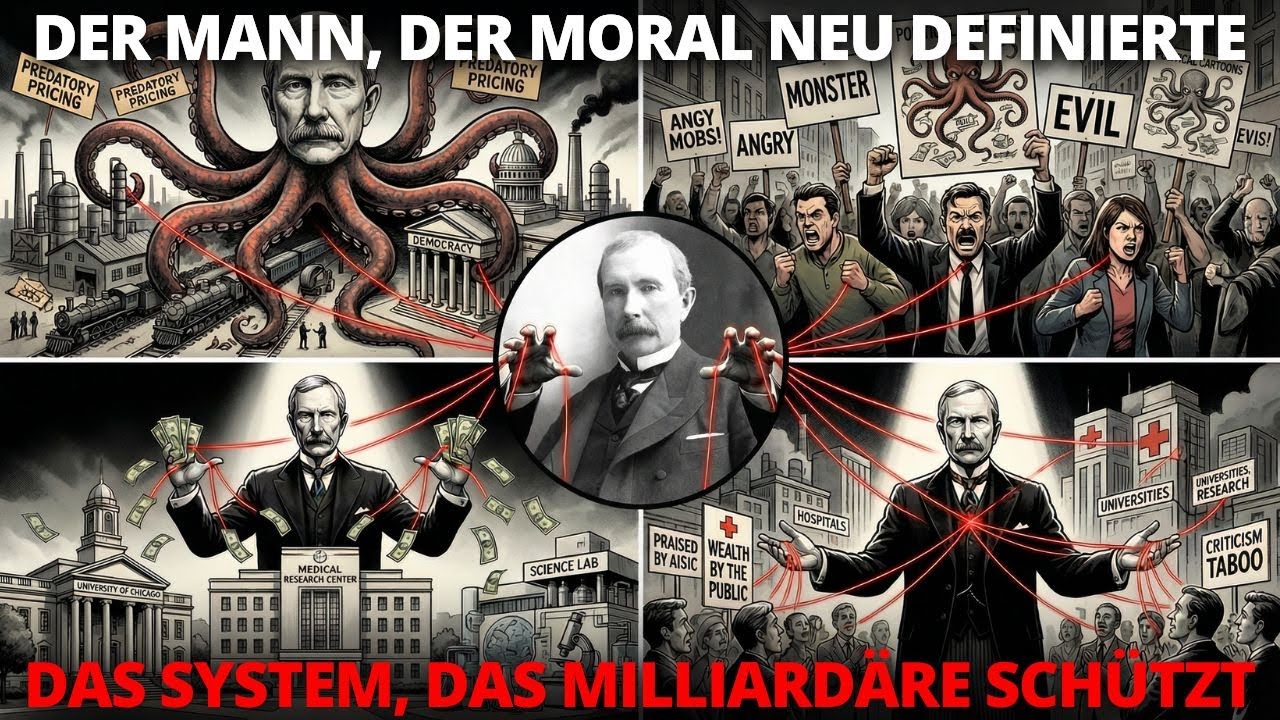 John D. Rockefeller: Der Mann, der Moral neu definierte, um Milliardäre zu schützen!
