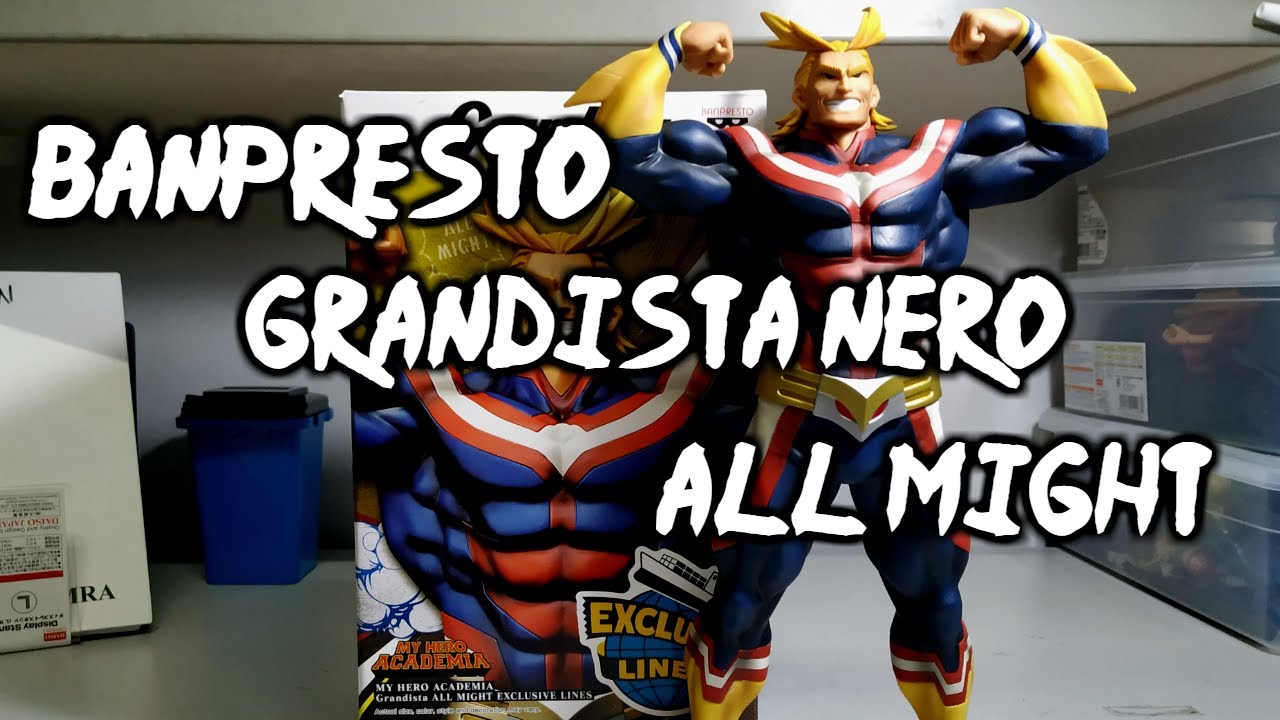 Banpresto Grandista Nero All Might (w Comparisons)