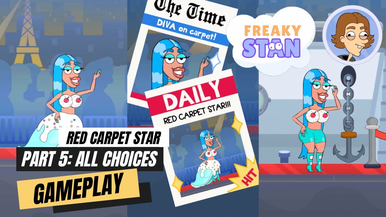 Beautiful Idol New Look At The Red Carpet! Freaky Stan Gameplay Walkthrough Part 5 (Level 23 - 26)