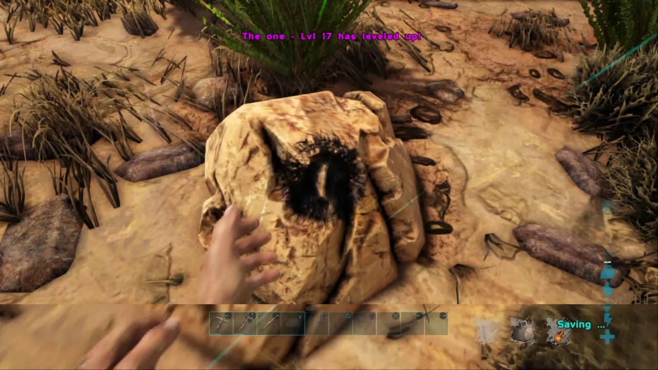 ARK  Survival Evolved scorched earth adobe base.