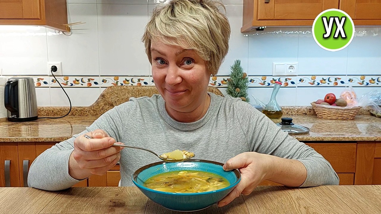 Славянский суп 🐟 Необычное сочетание Чечевицы и Рыбы. Очень вкусно!