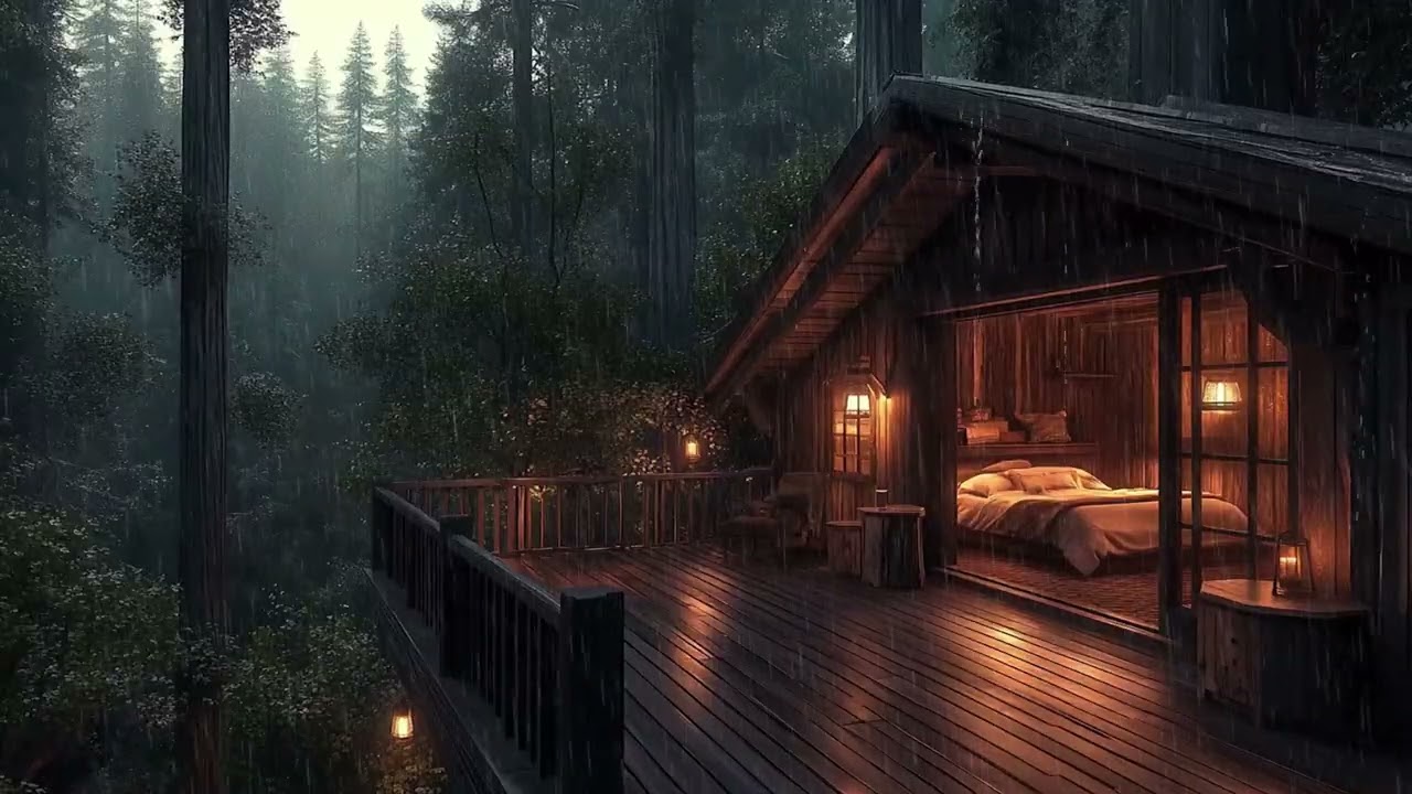 Peaceful Rain in the Forest | Gentle Rain Sounds for Deep Rest