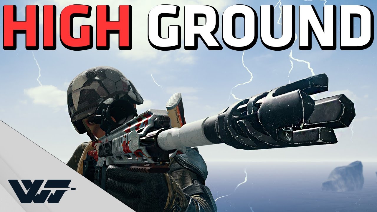 HIGH GROUND - Ranked with randoms - PUBG