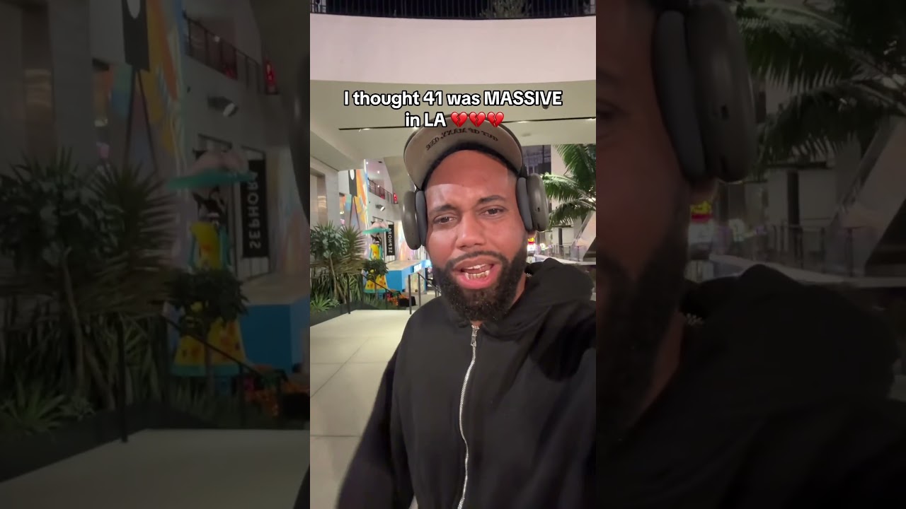 I&rsquo;ve got the 41 meme was massive in LA #41meme #41song