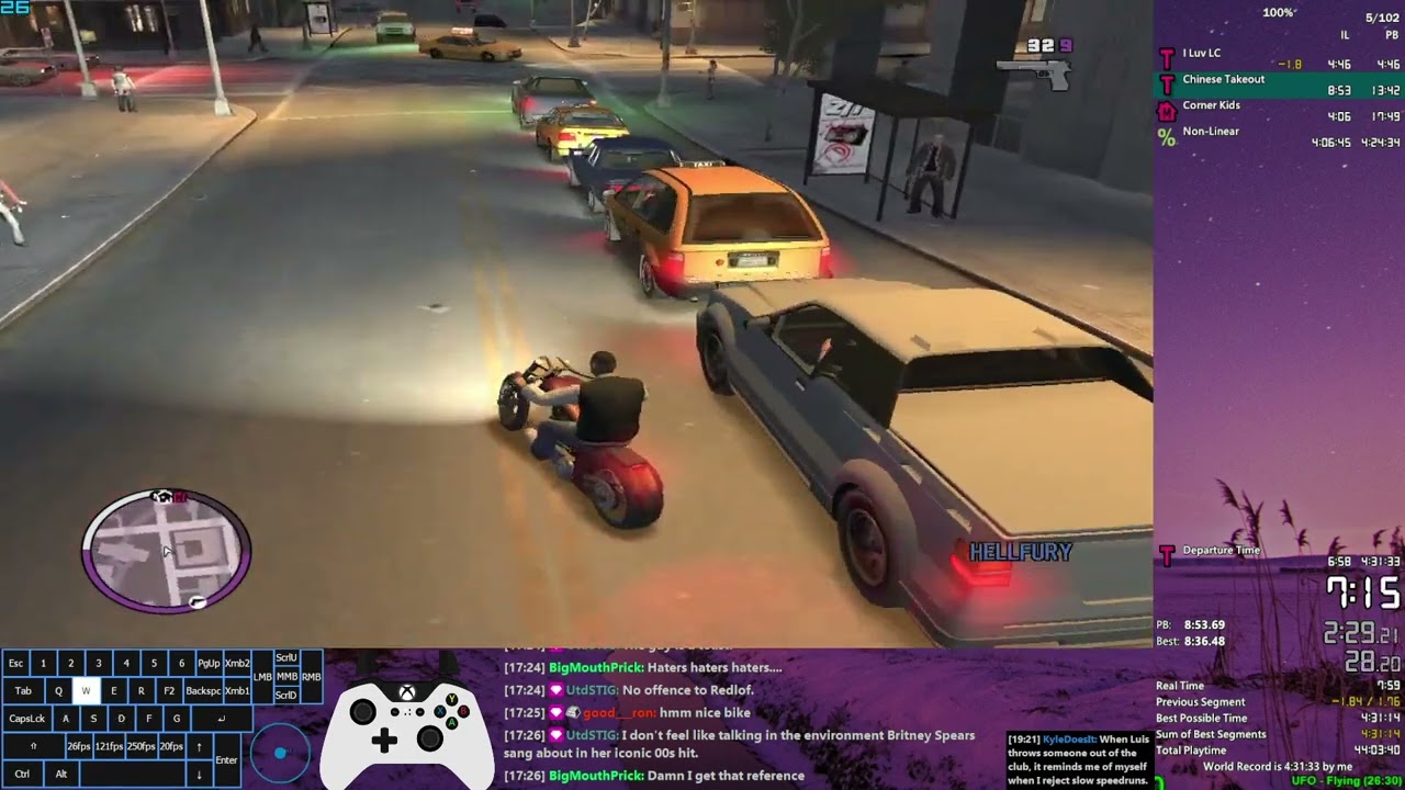 GTA: TBoGT 100% 4:28:07 [Former World Record] [Personal Best]