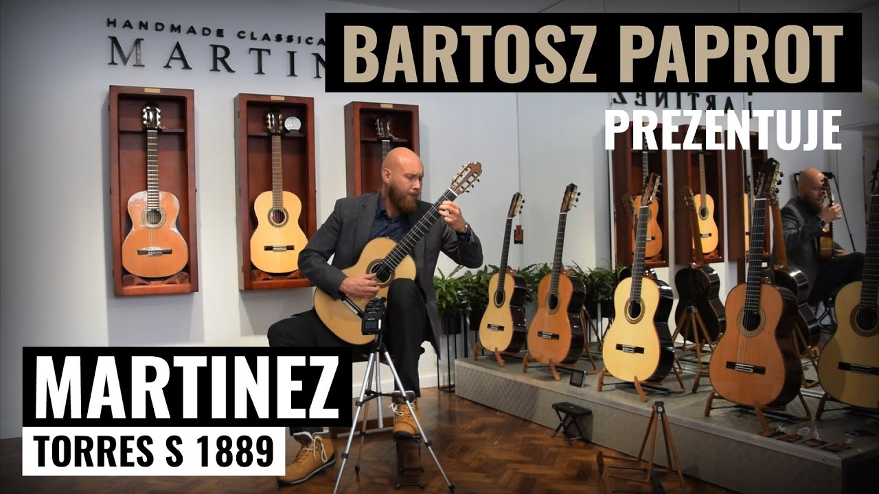 Gitara klasyczna Martinez Torres S 1889 - Bartosz Paprot