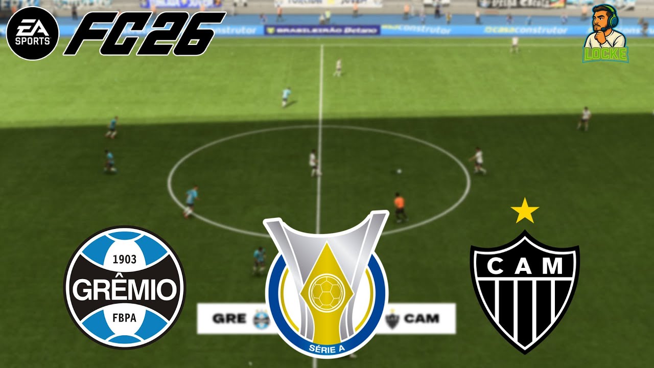 EA FC 26 | GREMIO X ATLETICO MG | CAMPEONATO BRASILEIRO | 4ª RODADA DO BRASILEIRÃO