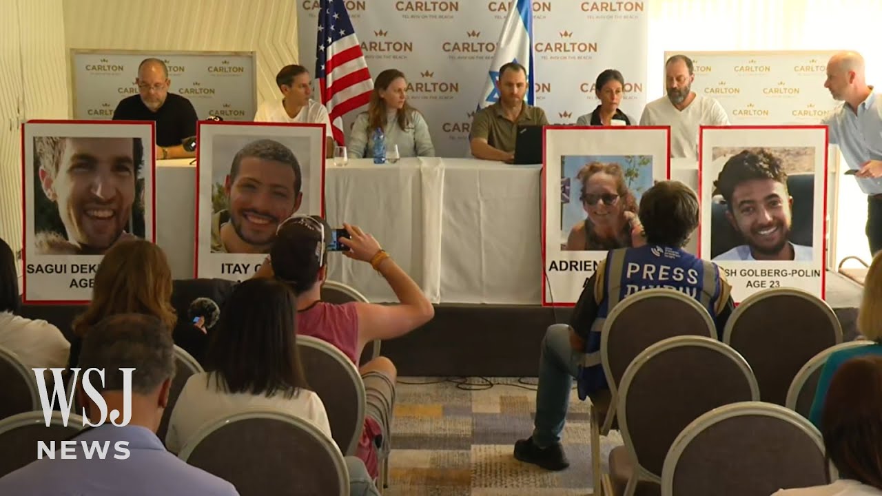 Families of Abducted Israeli-Americans Fear for Their Safety | WSJ News