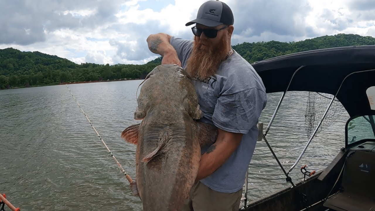 Biggest Flathead of the Year Hits the Deck! (Persistence Pays Off)