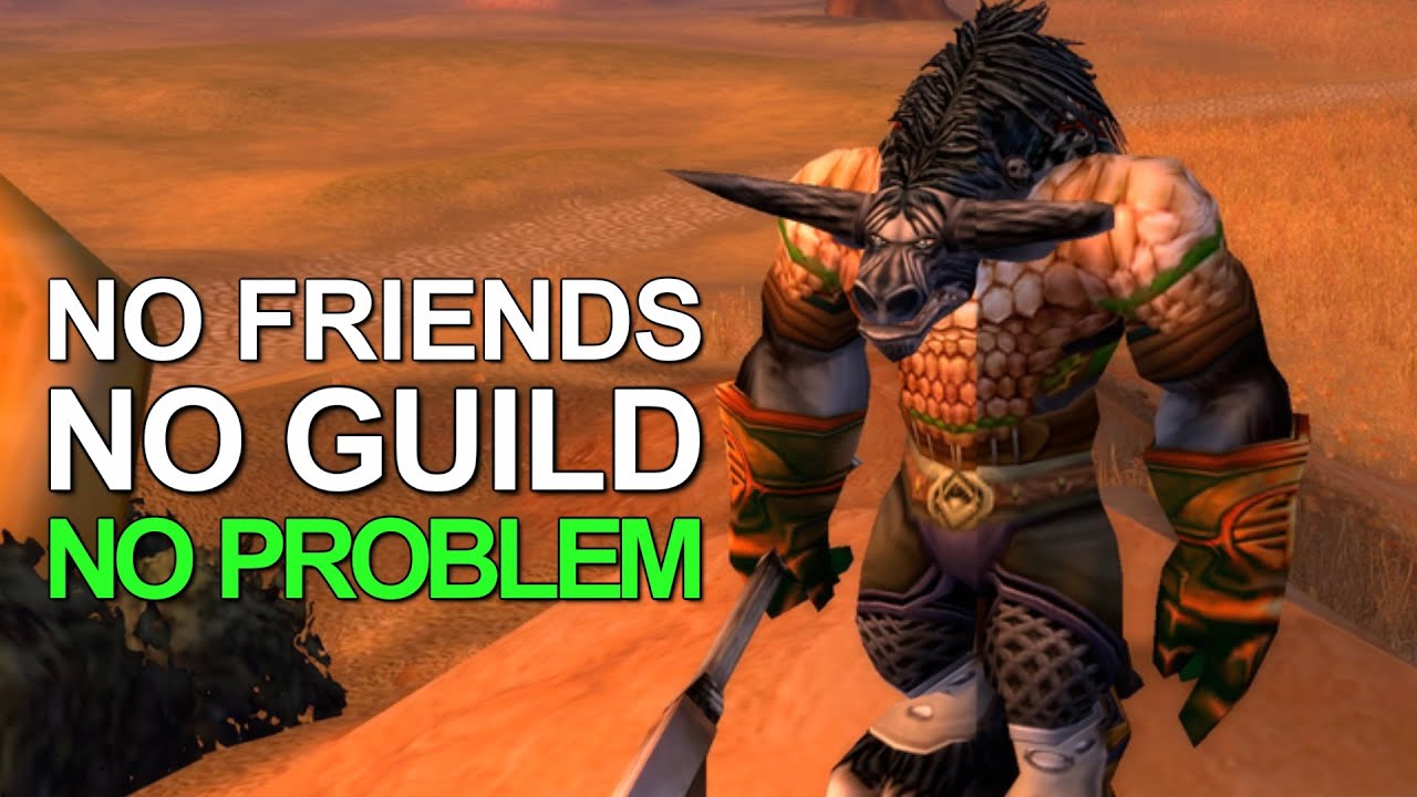 Почему люди играют в MMORPG в одиночку?