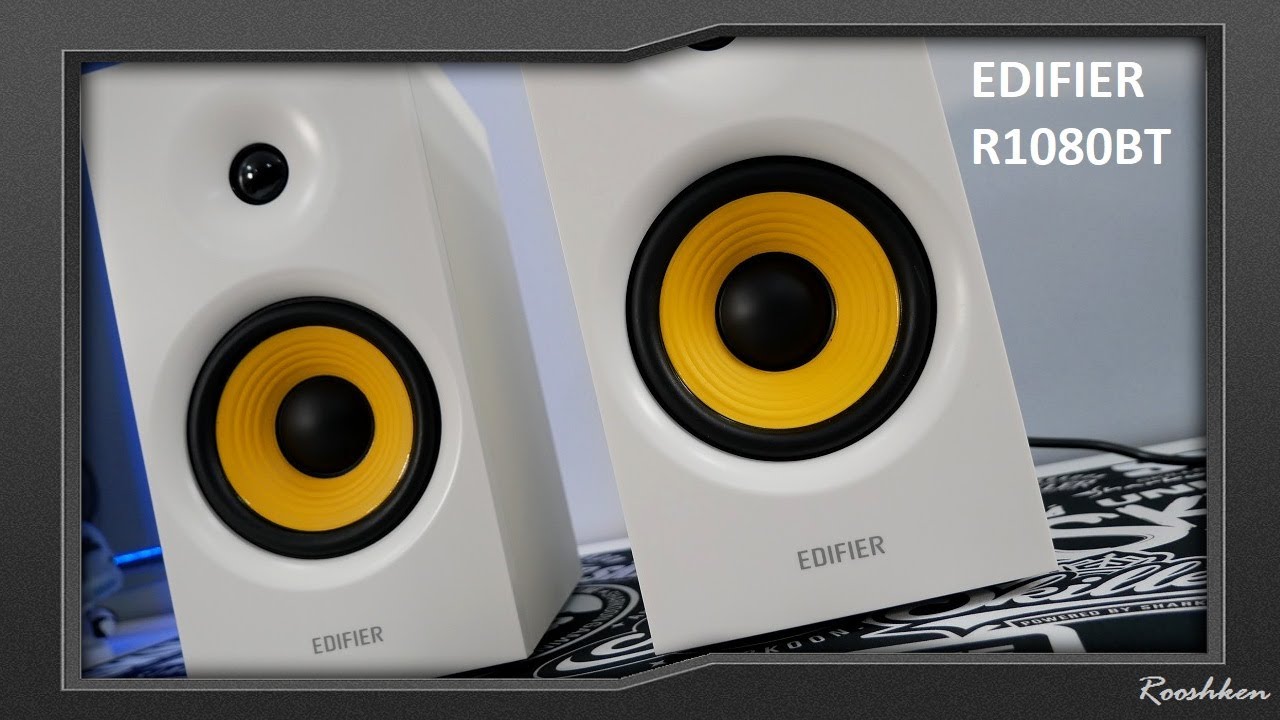 Edifier R1080BT - Niewielkie i eleganckie głośniki stereo z Bluetooth