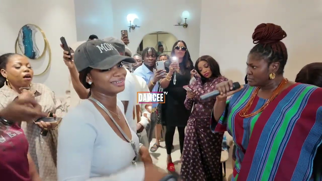 Full video: Priscilla Ojo Mkambala and hubby Juma Jux in lagos with Prince rakeem.
