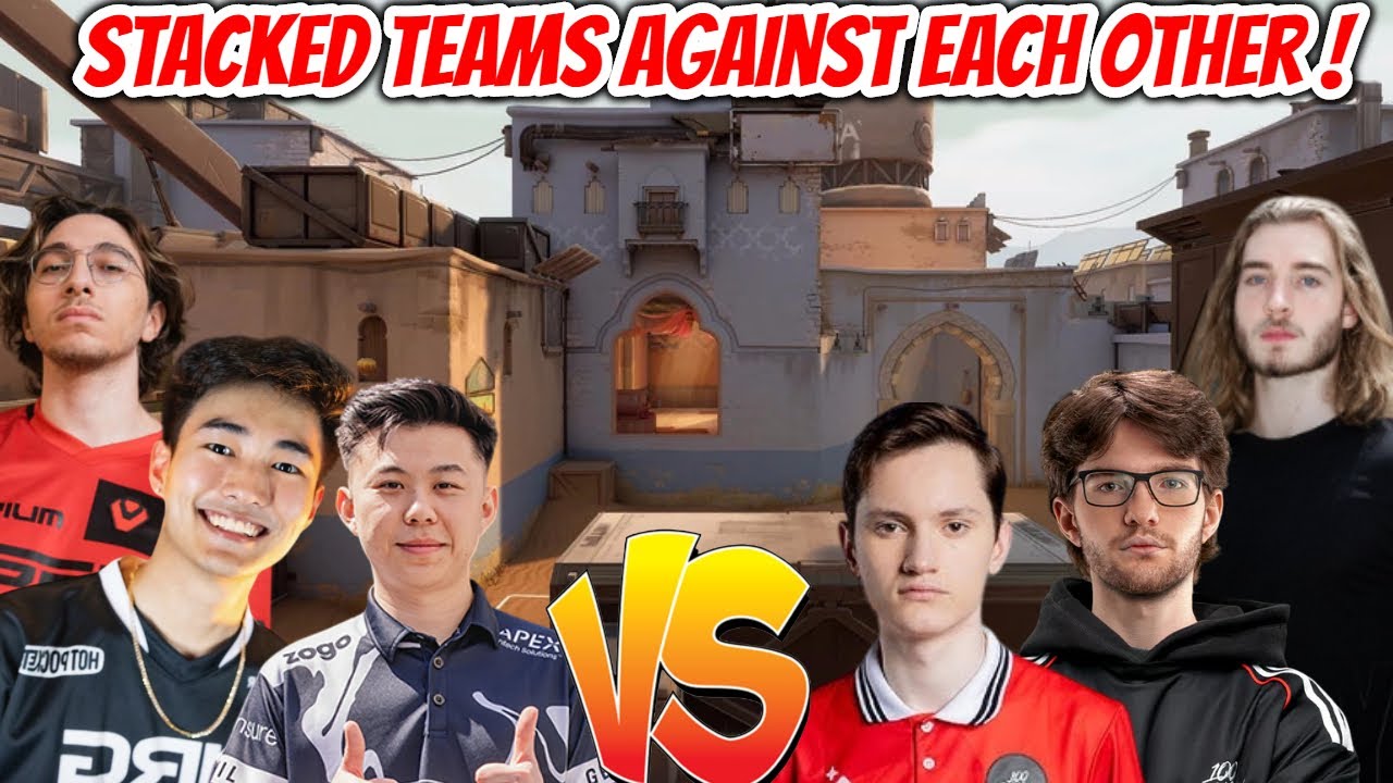 When S0m Johnqt Derrek & Moobs Stacked Against Eggsterr Bang Vora in Ranked | Valorant