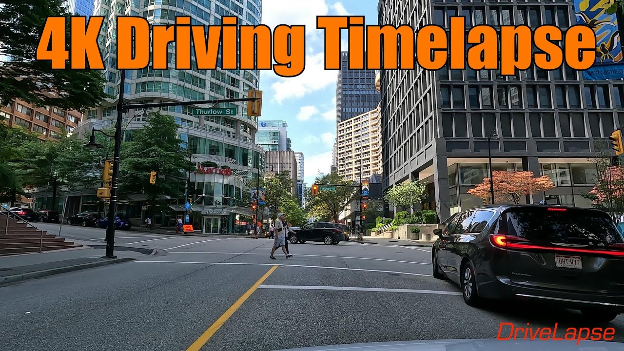 4k | Downtown Vancouver Drive