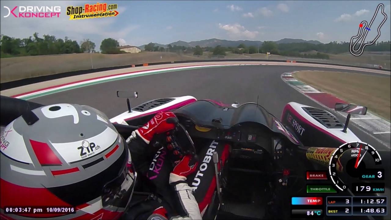 Onboard Mugello with Fabien Thuner - Driving Koncept - Norma M20FC