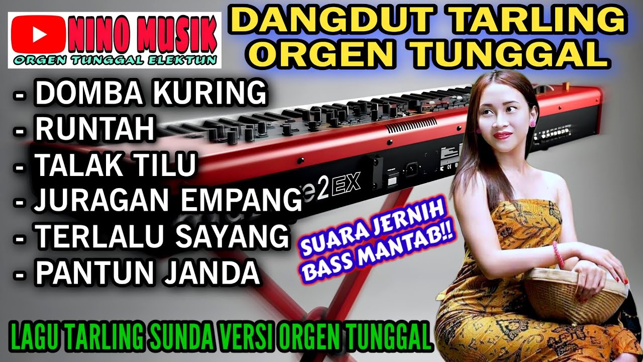 DANGDUT TARLING ORGEN TUNGGAL NINO MUSIK❗LAGU TARLING SUNDA ❗Domba kuring, Runtah, Talak tilu
