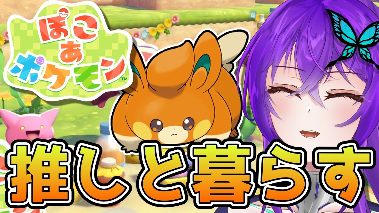 【 #ぽこポケ / #ぽこあポケモン  】パモちゃんと生活できる街があるってホントですか？？【 #vtuber 】