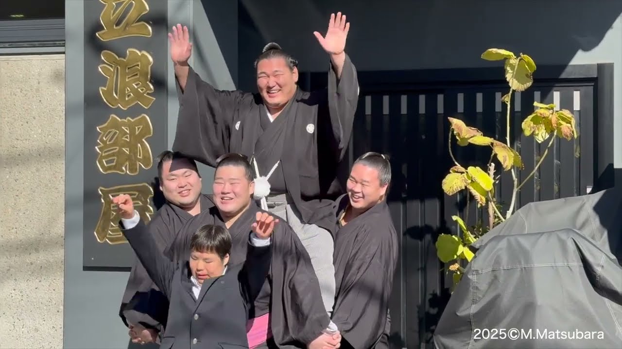 横綱豊昇龍〜伝達式を終えてご挨拶