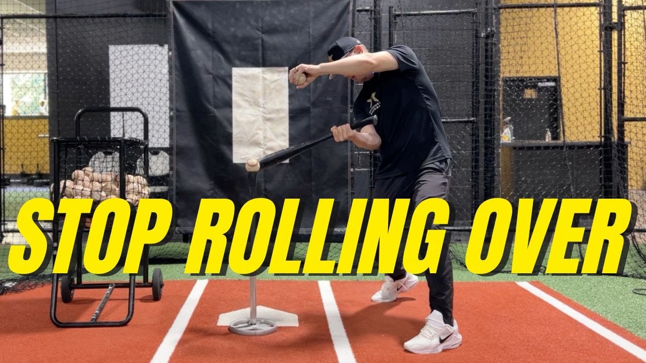 A Hitting Drill to STOP Rolling Over