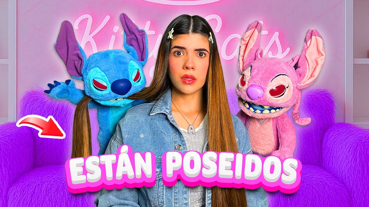 Mis ANIMATRÓNICOS de Stitch y Angel QUIEREN ATACARME porque les dije esto...😨 | Ani Cat😻