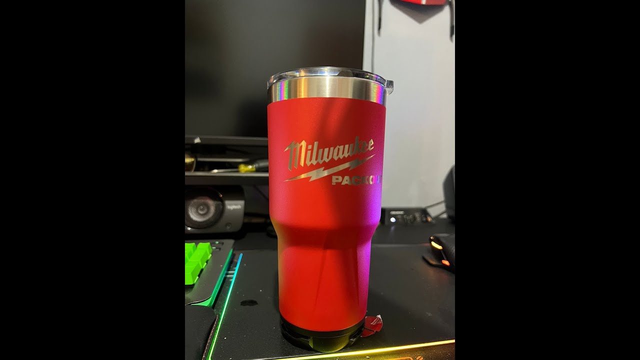 UNBOXING Y REVIEW DE TERMO MILWAUKEE DE 30 OZ (48-22-8393R)