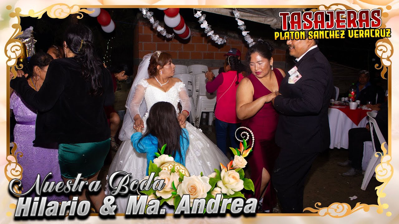 Al Ritmo de la Banda de Viento 📣📣  Tasajeras Platon Sanchez Veracruz Nuestra Boda  Hilario y Andrea