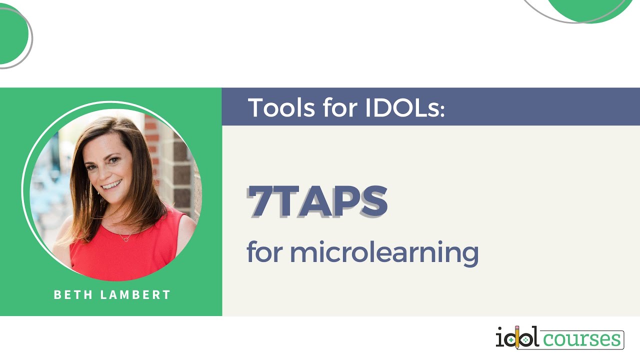 An Instructional Designer's overview of 7Taps