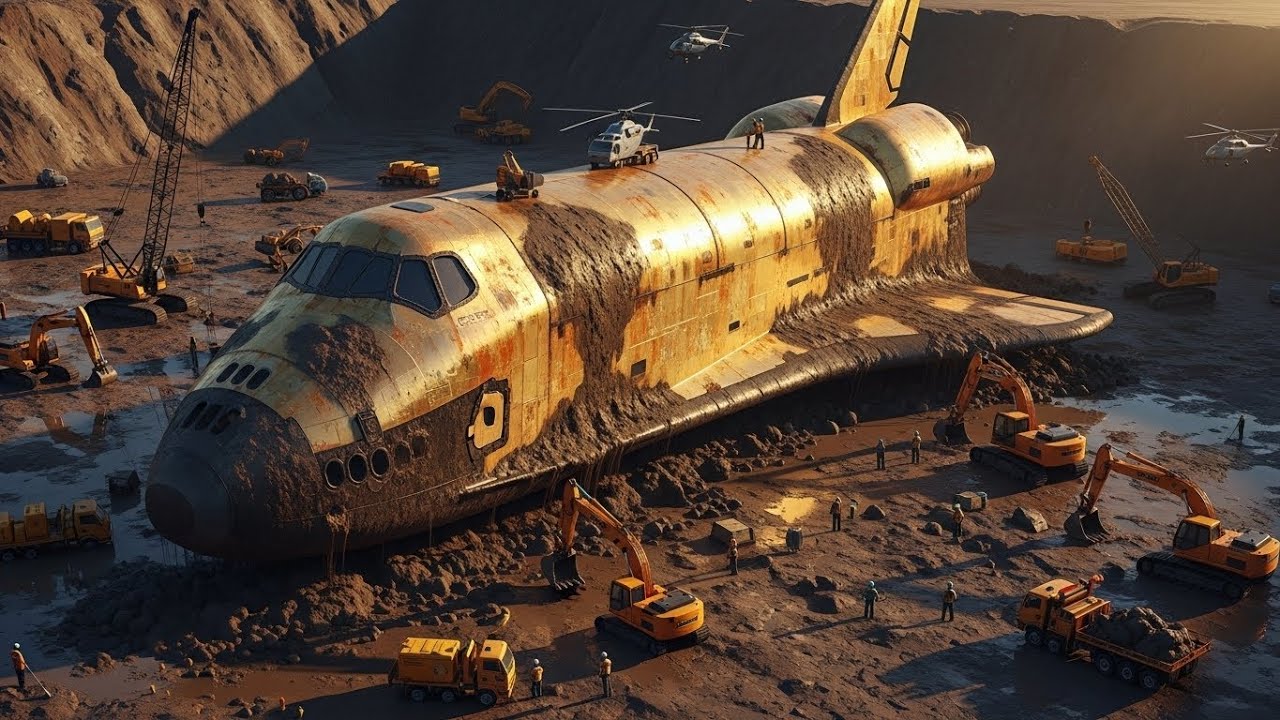 Finding and Restoring a Historic Golden Space Shuttle from the Bottom of the Ocean