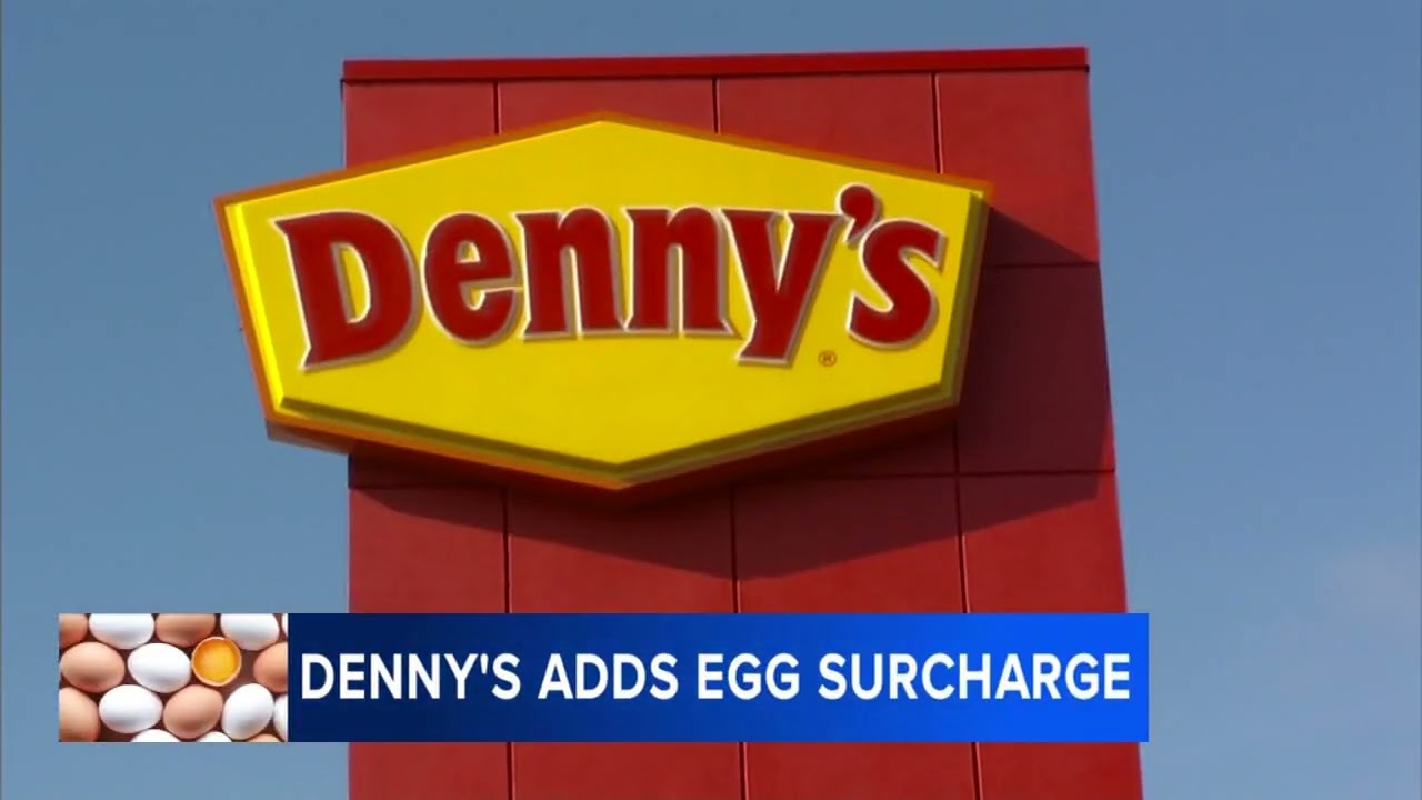 Denny's to add temporary surcharge for meals that include eggs