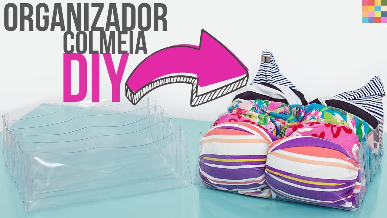 DIY - Organizador de Gavetas | Colmeia Organizadora Faça Você Mesmo