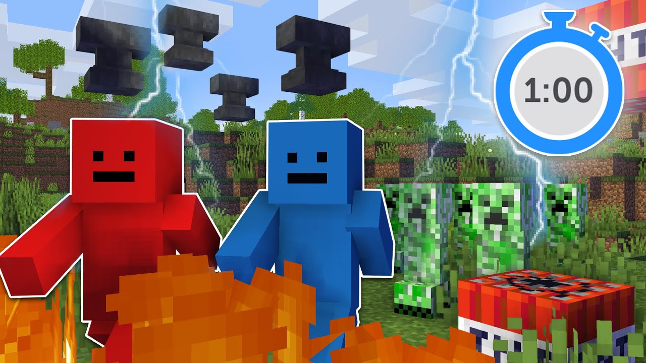Minecraft, But The Game Tries To Kill You Every 60 Seconds...