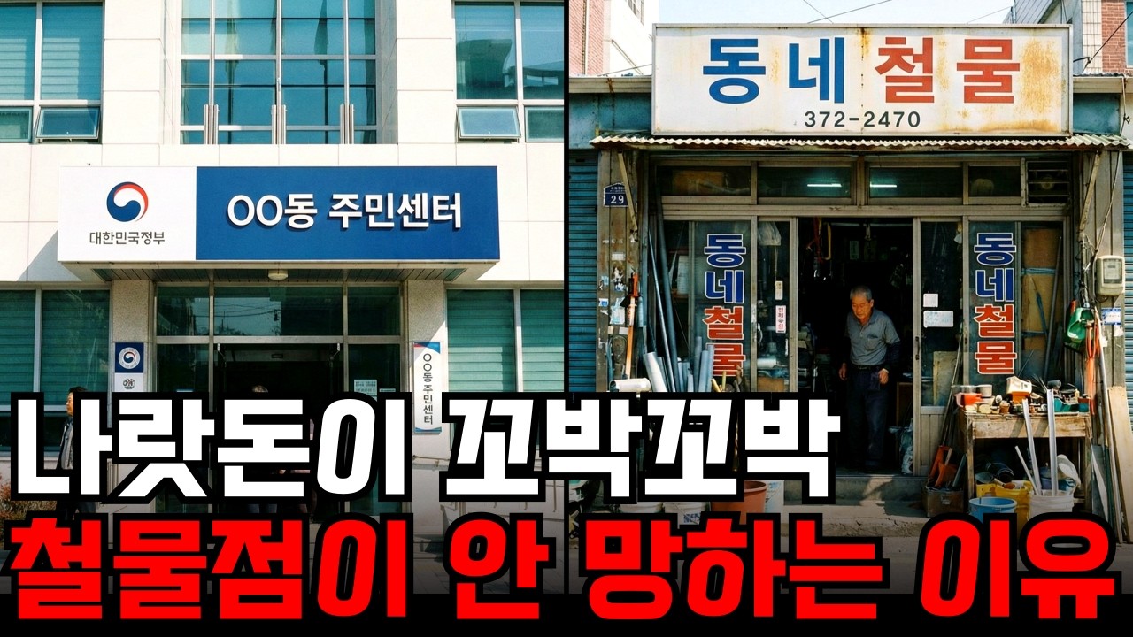 "나라 돈이 꼬박꼬박 들어와요" 경쟁 없이 나라 돈으로 꿀 빨고 있는 철물점의 비밀