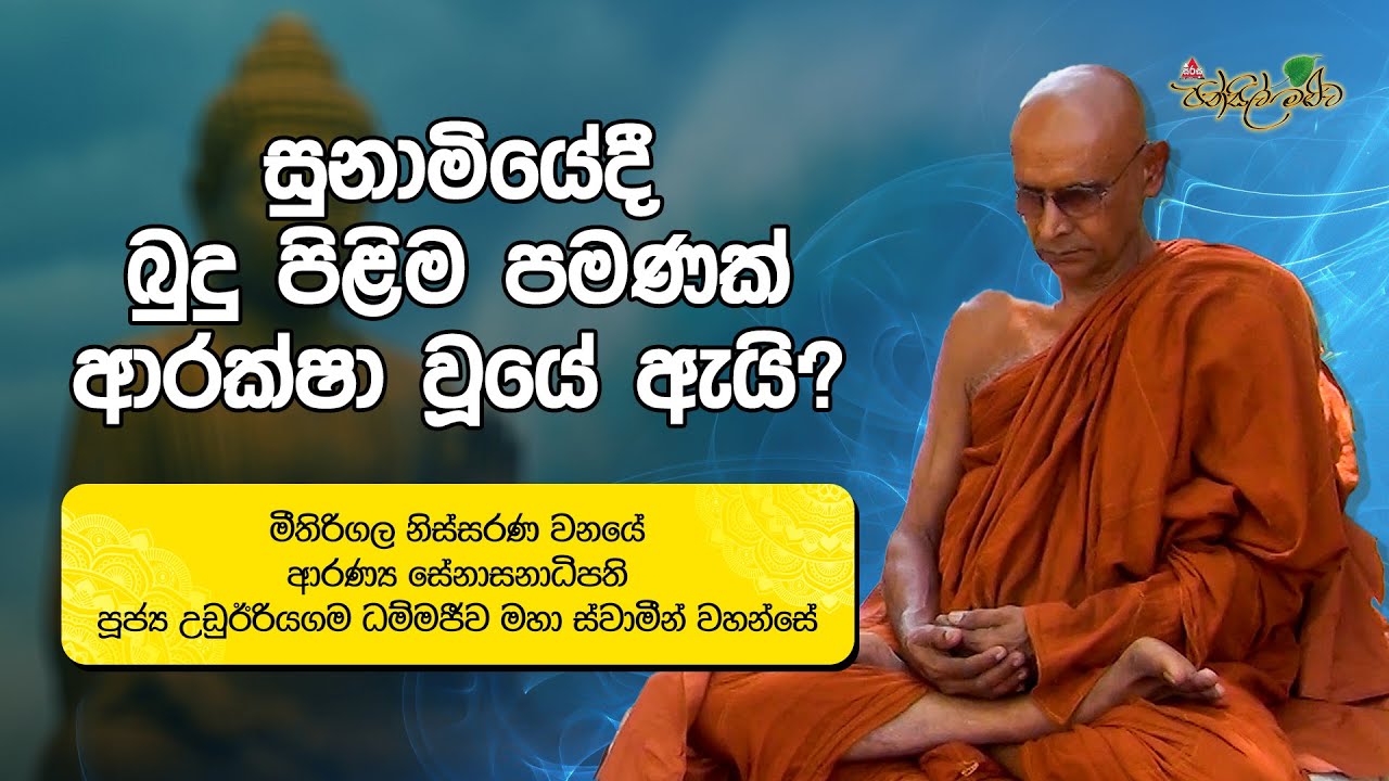 සුනාමියේදී බුදු පිළිම පමනක්  ආරක්ෂාවූයේ ඇයි ? #pansilmaluwa