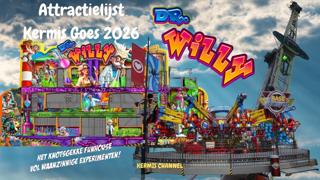 Attractielijst kermis Goes 2026