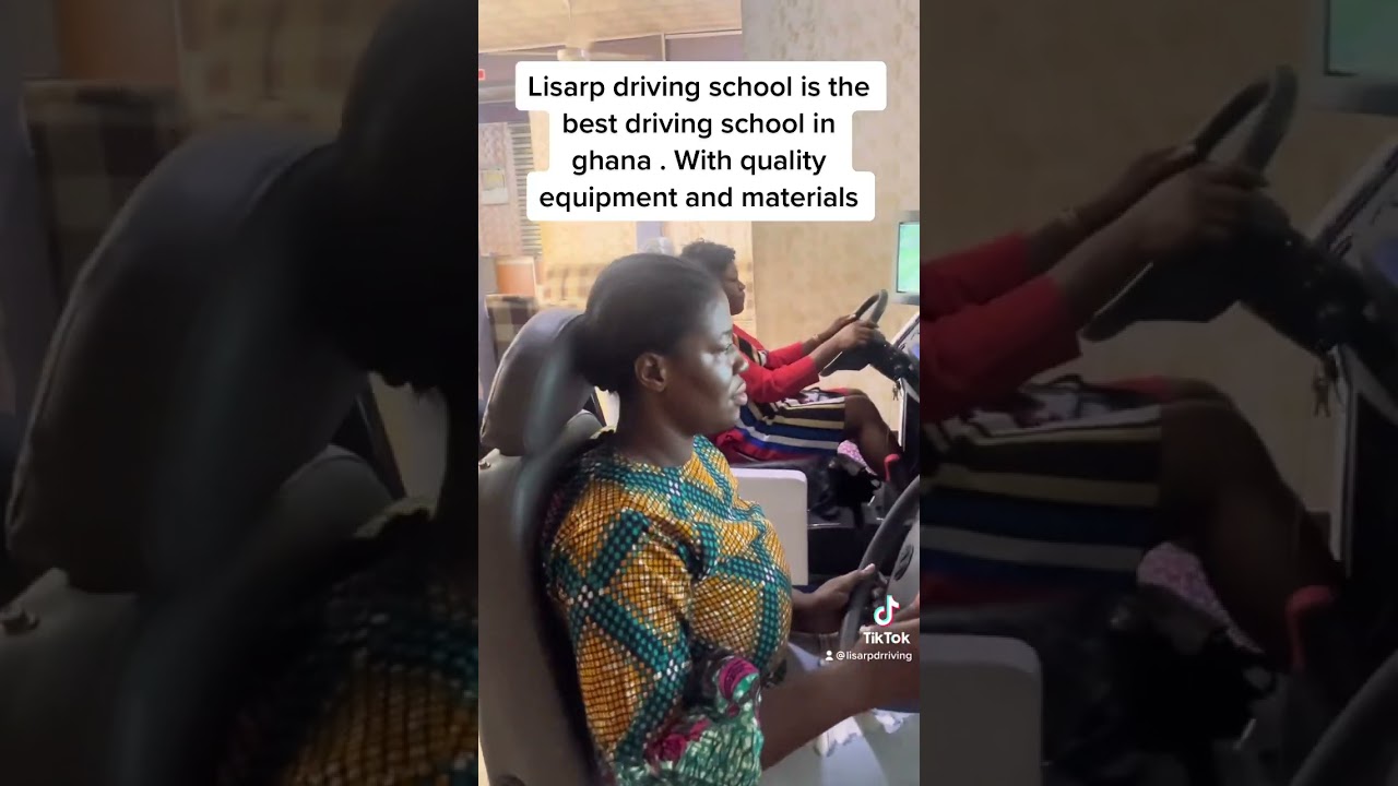 LISARP DRIVING SCHOOL IS LOCATE AT AIRPORT ROUNDABOUT KUMASI