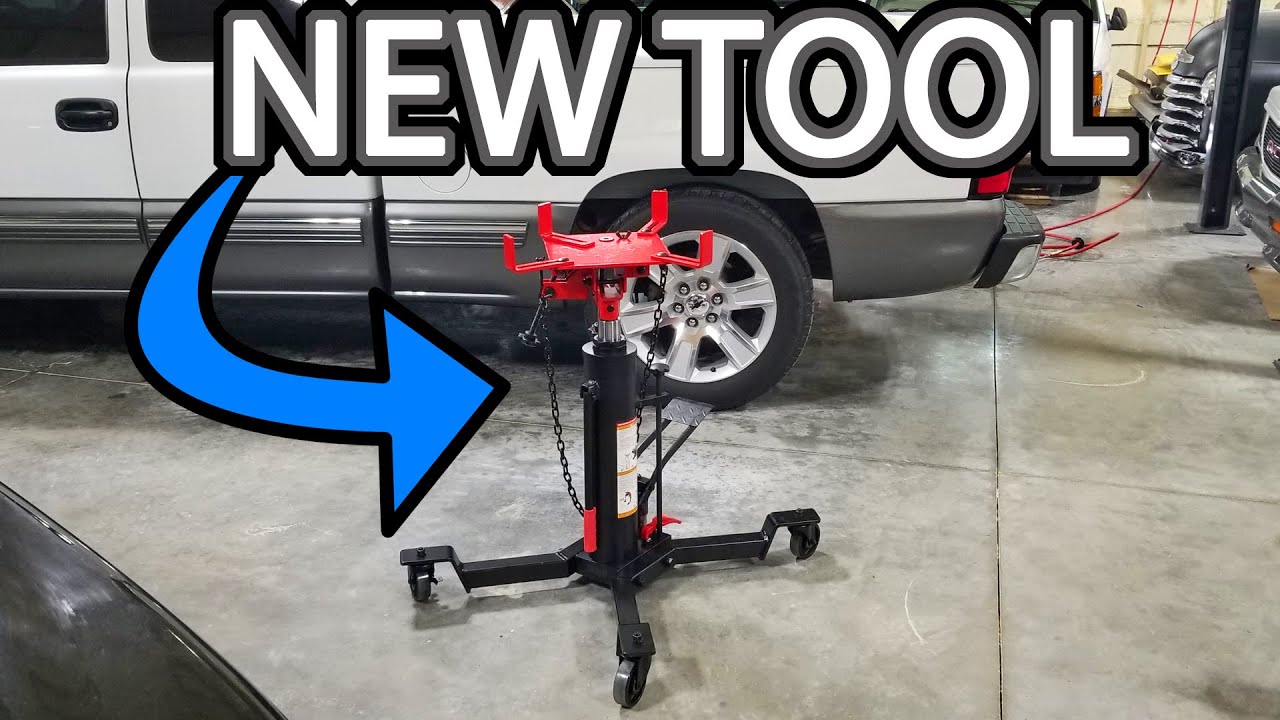 New Tool for the Shop (Sunex Transmission Jack)